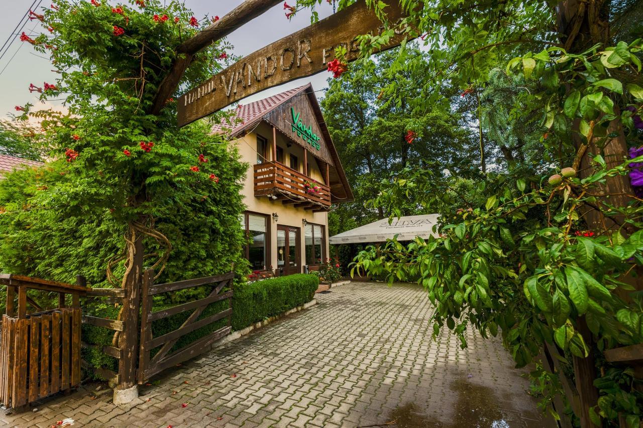 Pensiunea Restaurant Vandor Cîmpu Cetăţii Buitenkant foto